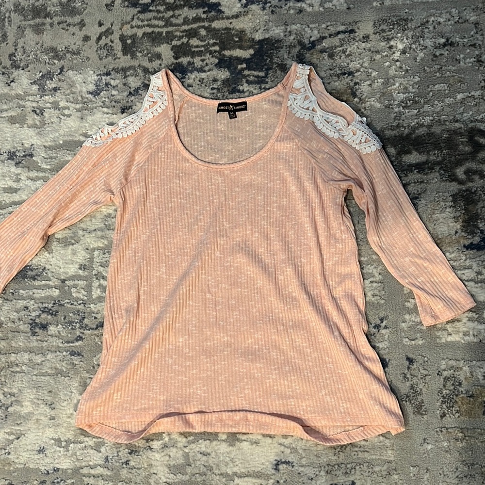 Light pink top